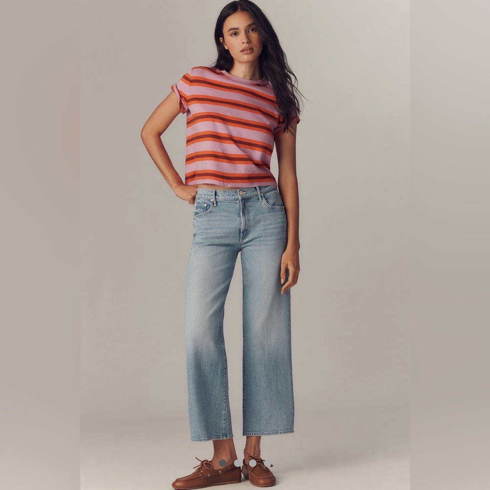 MOTHER mid rise maven ankle 25